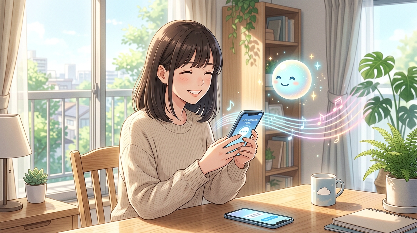 VA24 AIパートナーが寄り添う日本のイラスト